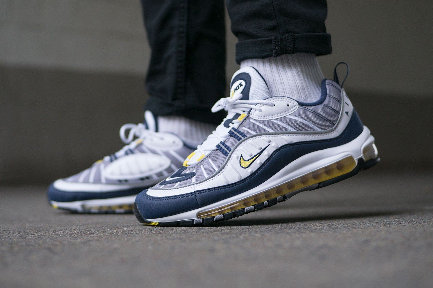 nike 98 blanche
