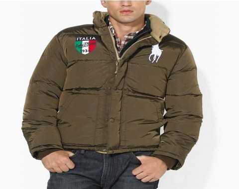 doudoune rose ralph lauren